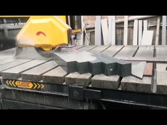 सुरक्षा प्रणाली पुल के साथ Xianda मशीनरी संगमरमर काटने की मशीन स्वचालित काटने की मशीन