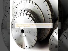 ग्रेनाइट पेशेवर हीरा काटने के उपकरण के लिए किनारे काटने ब्लेड और खंड