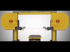 डिस्कवरी 5 एक्सिस सीएनसी डायमंड स्टोन वायर सॉ मशीन