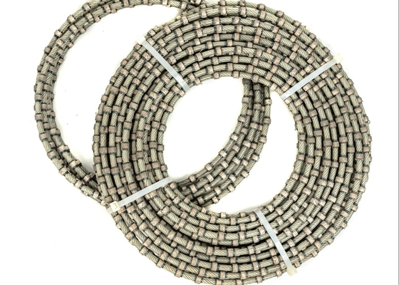 गुणवत्ता  Granite Block Dressing Tools Granite Diamond Wire Saw To Cutting Stone 11mm फैक्टरी
