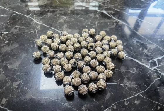 ग्रेनाइट क्वारी शार्प वियर रेज़िस्टेंट स्टोन कटिंग के लिए डायमंड वायर सॉ के बीड्स