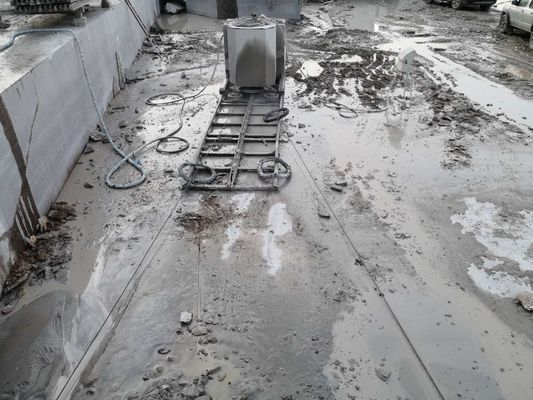 उच्च परिशुद्धता पत्थर काटने के लिए सीएनसी नियंत्रण स्वचालित डायमंड वायर सॉ मशीन