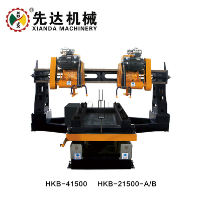 कॉलम स्लैब HKB-41500 के लिए स्वचालित चार स्लाइस एज स्टोन कटिंग मशीन