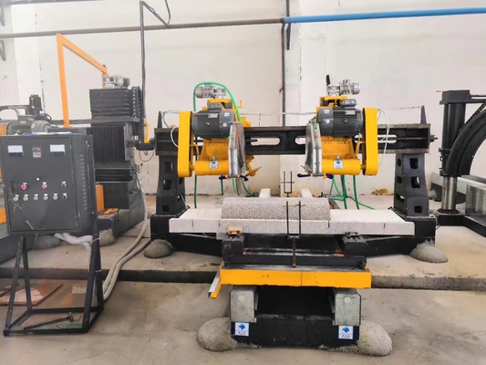 कॉलम स्लैब HKB-41500 के लिए स्वचालित चार स्लाइस एज स्टोन कटिंग मशीन