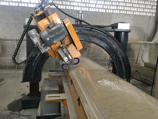 स्वचालित रोमन स्तंभ स्लॉट काटने की मशीन 7.5kw