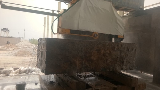 मल्टी ब्लेड ग्रेनाइट / संगमरमर ब्लॉक काटने की मशीन