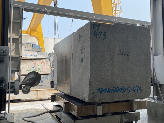 1300*2500mm ट्रॉली स्टोन मशीन ब्लॉक डिवाइडिंग और 4m3/H पानी की खपत के लिए