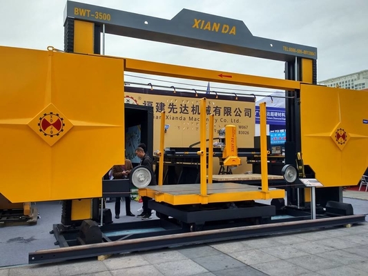 15kw मुख्य मोटर Xianda पेशेवर पत्थर ट्रिमिंग तार ब्लॉक के लिए देखा