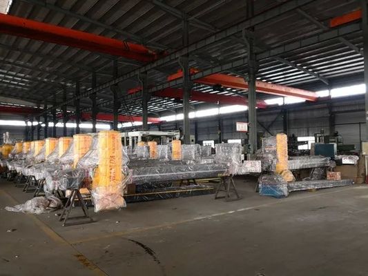 स्तंभ स्लैब ग्रेनाइट मार्बल क्वार्ट्ज के लिए चार-स्लाइस एज स्टोन कटिंग मशीन