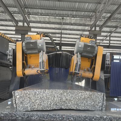 Four-Blade Arc-Slab Edge Cutting Machine with 0-60° Adjustable Angle and 1 Year Warranty for High-Precision Stone Edge Trimming