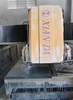 उच्च गहराई सीएनसी पत्थर किनारे काटने की मशीन संगमरमर के लिए उच्च गति