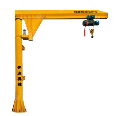 1 टन सिंगल आर्म स्टोन क्रेन स्टोन प्रोसेसिंग के लिए भारी-ड्यूटी लिफ्टिंग उपकरण