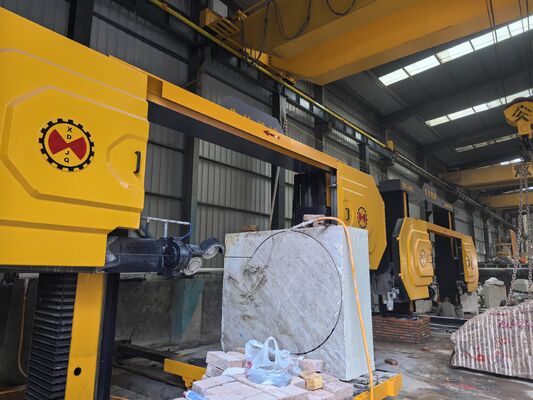 मार्बल ग्रेनाइट के लिए डिस्कवरी 4 सीएनसी डायमंड वायर देखा मशीन