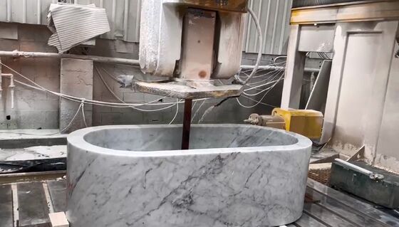 सुरक्षा प्रणाली 5100 किलोग्राम सकल वजन और 57/67 किलोवाट सकल शक्ति के साथ ब्रिज सॉ काटने की मशीन