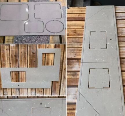 4 +1 अक्ष पुल काटने की मशीन भारी कार्य के लिए