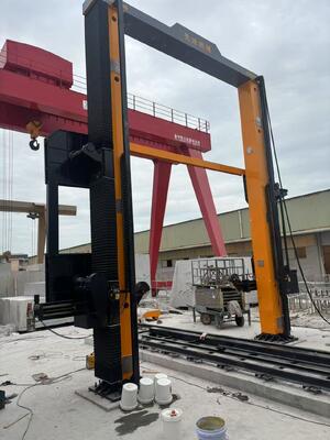 3500*3000*1800mm अधिकतम प्रसंस्करण आकार और पत्थर काटने के लिए 11kw मुख्य मोटर के साथ सीएनसी डायमंड वायर सॉ मशीन