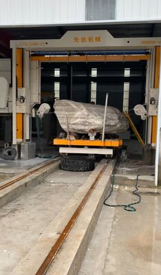 3500*3000*1800mm अधिकतम प्रसंस्करण आकार और पत्थर काटने के लिए 11kw मुख्य मोटर के साथ सीएनसी डायमंड वायर सॉ मशीन