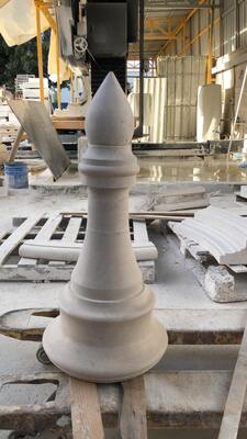 सीएनसी वर्टिकल प्रोफाइलिंग मशीन 1000 मिमी अधिकतम काटने व्यास और पत्थर स्लैब काटने के लिए 1500 मिमी वर्टिकल लिफ्टिंग यात्रा के साथ