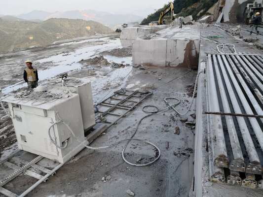 उच्च परिशुद्धता पत्थर काटने के लिए सीएनसी नियंत्रण स्वचालित डायमंड वायर सॉ मशीन