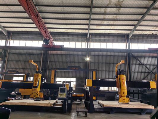 पत्थर प्रसंस्करण और 3200x2000 मिमी अधिकतम आकार के लिए डीडीएक्स सिस्टम के साथ स्वचालित 5 अक्ष ब्रिज कटिंग मशीन