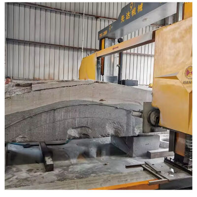 ग्रेनाइट ब्लॉक निर्माण के लिए औद्योगिक गैन्ट्री मूवेबल डायमंड वायर सॉ कटिंग मशीन