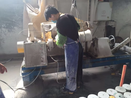 मार्बल और ग्रेनाइट के लिए आसान संचालन वाली बालस्टर और कॉलम पॉलिश मशीन