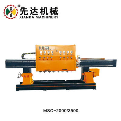 Multi-heads Solid Column Polish Machine For Marble Granite Processing