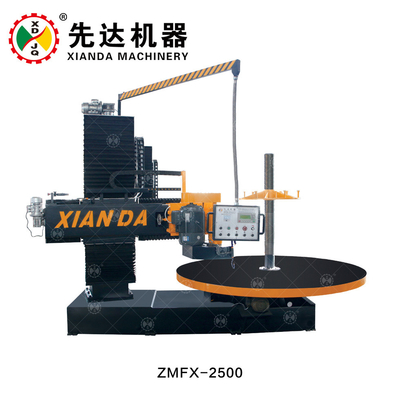 Zmfx-2500 स्तंभ के नीचे और शीर्ष भाग के लिए पत्थर काटने की मशीन