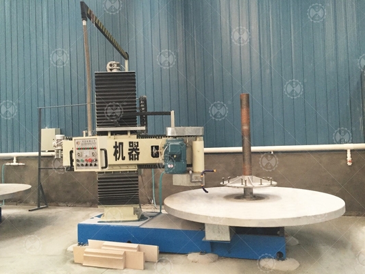 Zmfx-2500 स्तंभ के नीचे और शीर्ष भाग के लिए पत्थर काटने की मशीन
