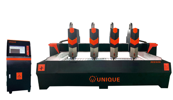 ग्रेनाइट संगमरमर सीएनसी स्टोन नक्काशी मशीन 5.5kw 3D जेड
